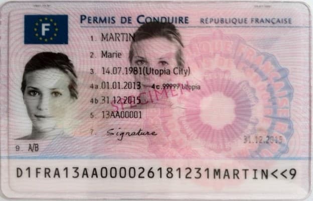 Permis de conduire français